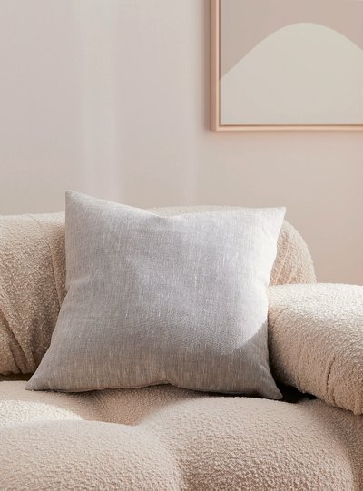 Le coussin pur lin uni de chez Simons