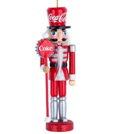 Ornement pour sapin de Noel de Casse-Noisette Coca Cola